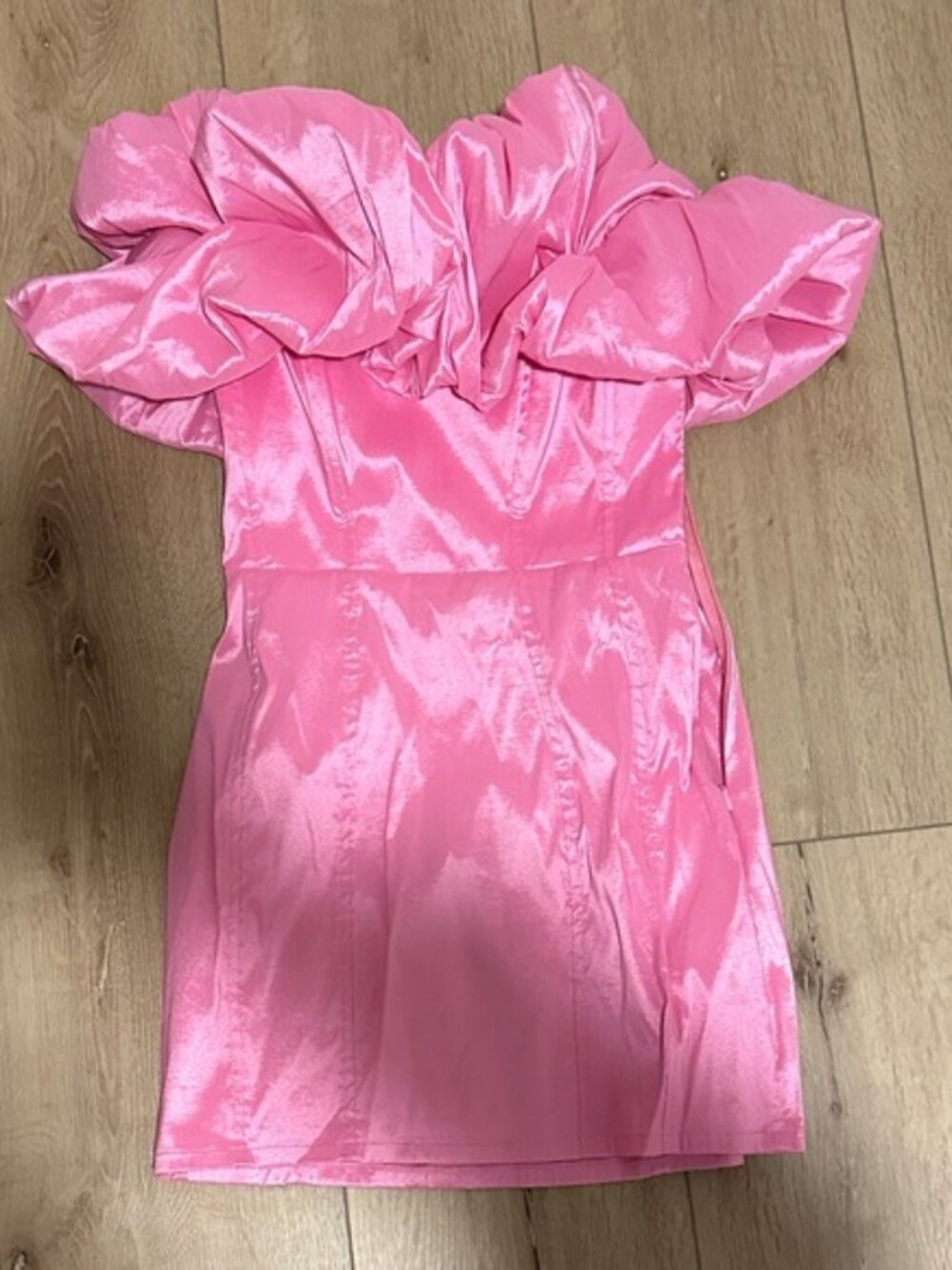 Show Me Your Mumu Major Drama Dress in Pink SIZE M